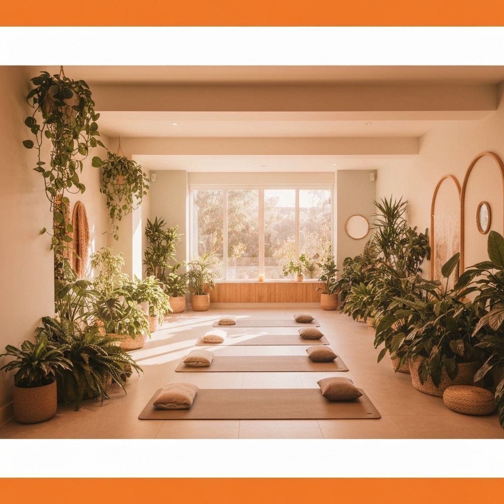 Peaceful wellness sanctuary